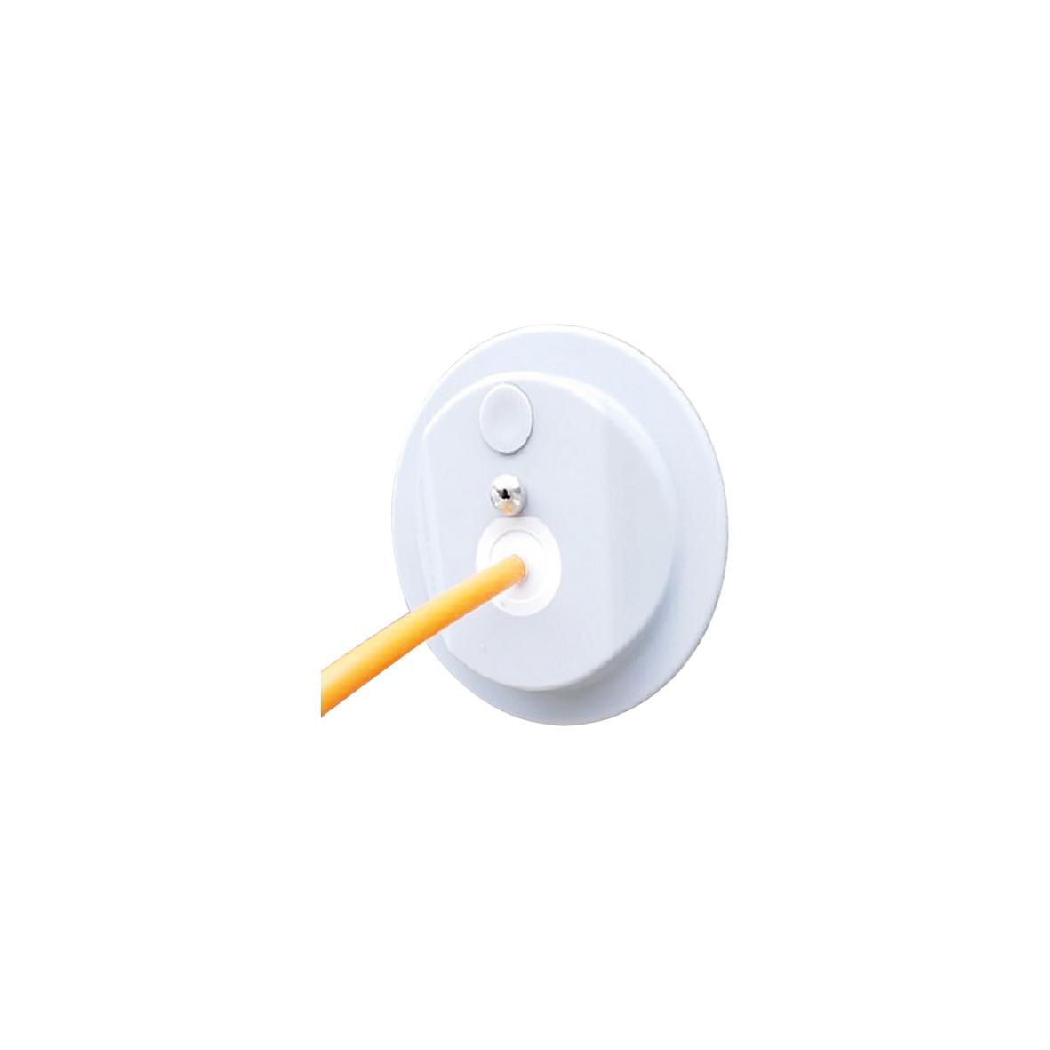 Glasfaser-Mauerdurchführung 1x4-8mm inkl. FttH 90° Einführungselement
