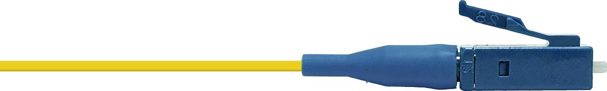 LC/PC Pigtail E9/125µm OS2, 2m, gelbe buffer, Grade B