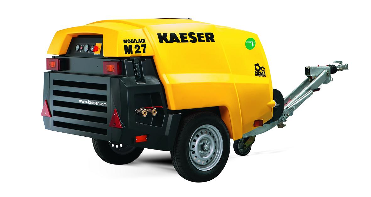 KAESER Mobilair M27 PE Baukompressor