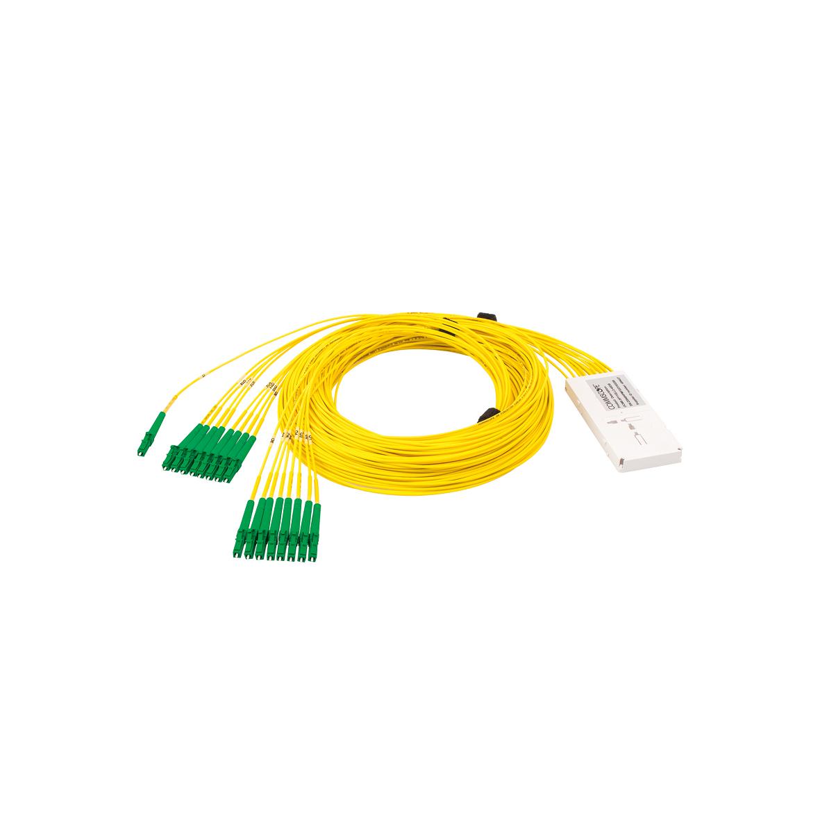 OCM8-Splittermodule, LC/APC, Länge: 4,0 m