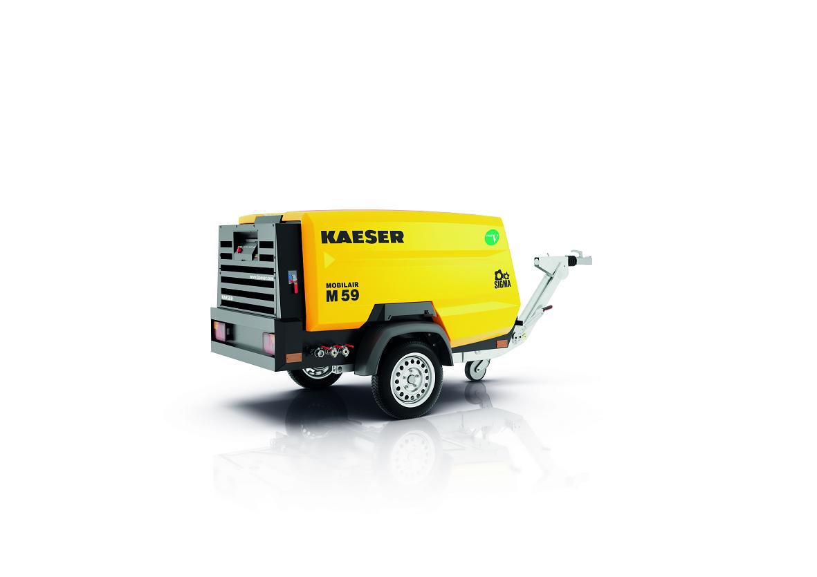 KAESER Mobilair M59 PE Baukompressor,