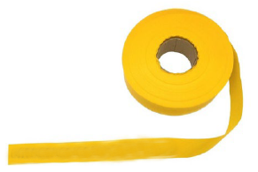 Trassenwarnband aus PEW, Dicke=0,15mm Breite=40mm, Länge= 250 m, kundenspez.