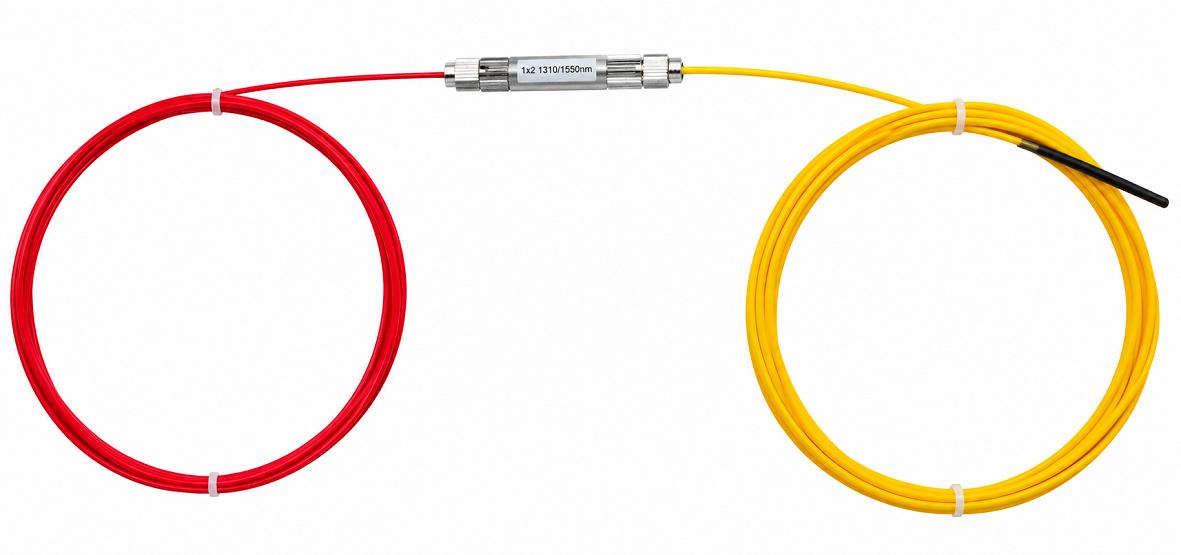 1x8 Mini PLC Splitter w. o. connectors 250µm, G657A1, Lo=3m Li=3m