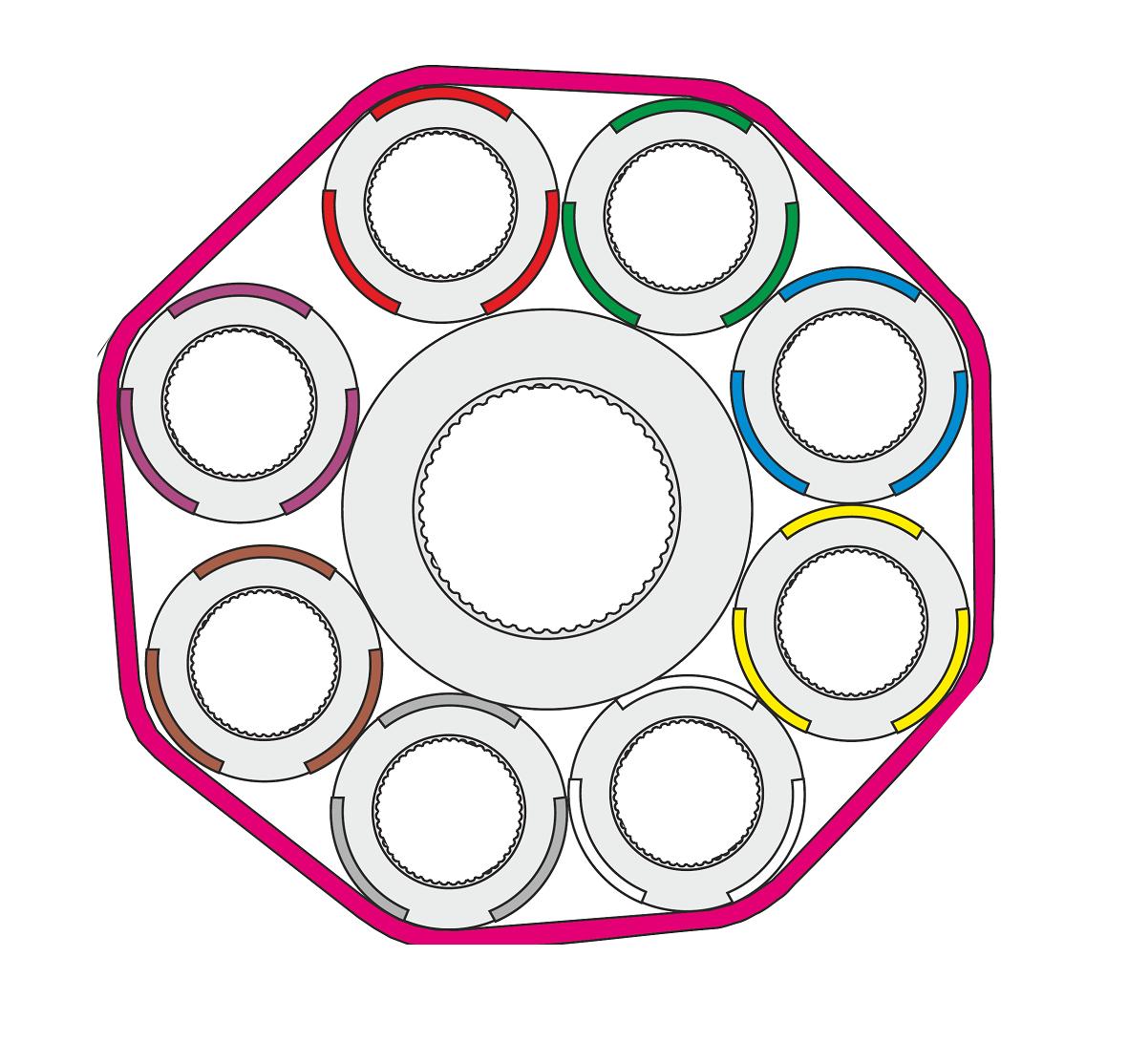 8x7/4+1x12/8 magenta, 1.000m für GlasfaserPlus