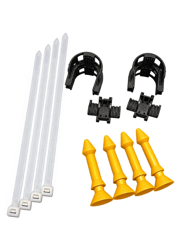 FIST-GF-PP-2-S6117 Muffenzubehör (4x Verschlussstopfen,2x Kabelabfangung)
