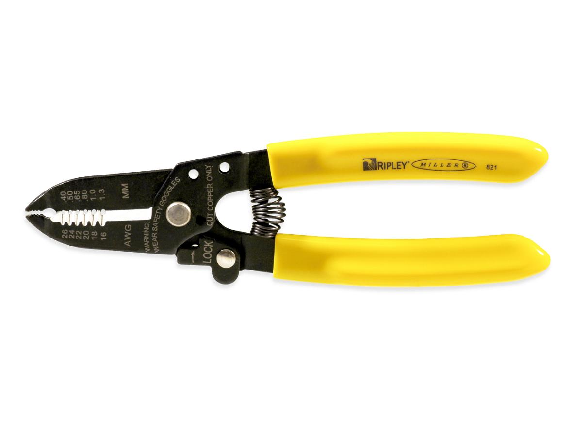 MILLER Multi Wire Stripper WS6 (821) AWG 26-16 (0,4 - 1,3mm)