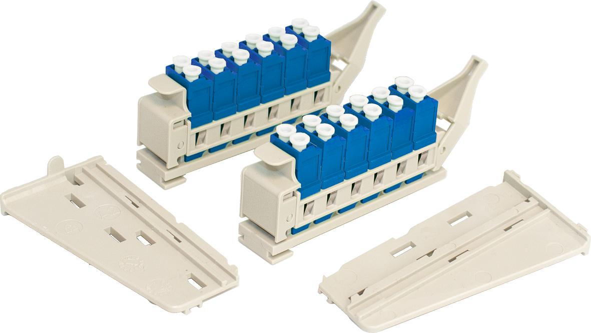 BUDI-M-APACK-12-L1-A Kit mit 2 Stück Sliding Adapter Pack je 12x LC/PC